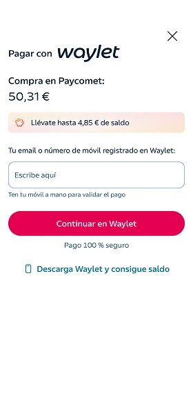 Acceder a la app Waylet