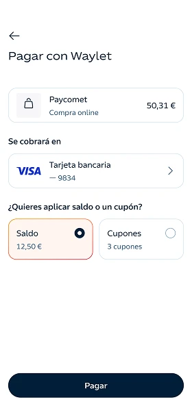 Pagar con Waylet