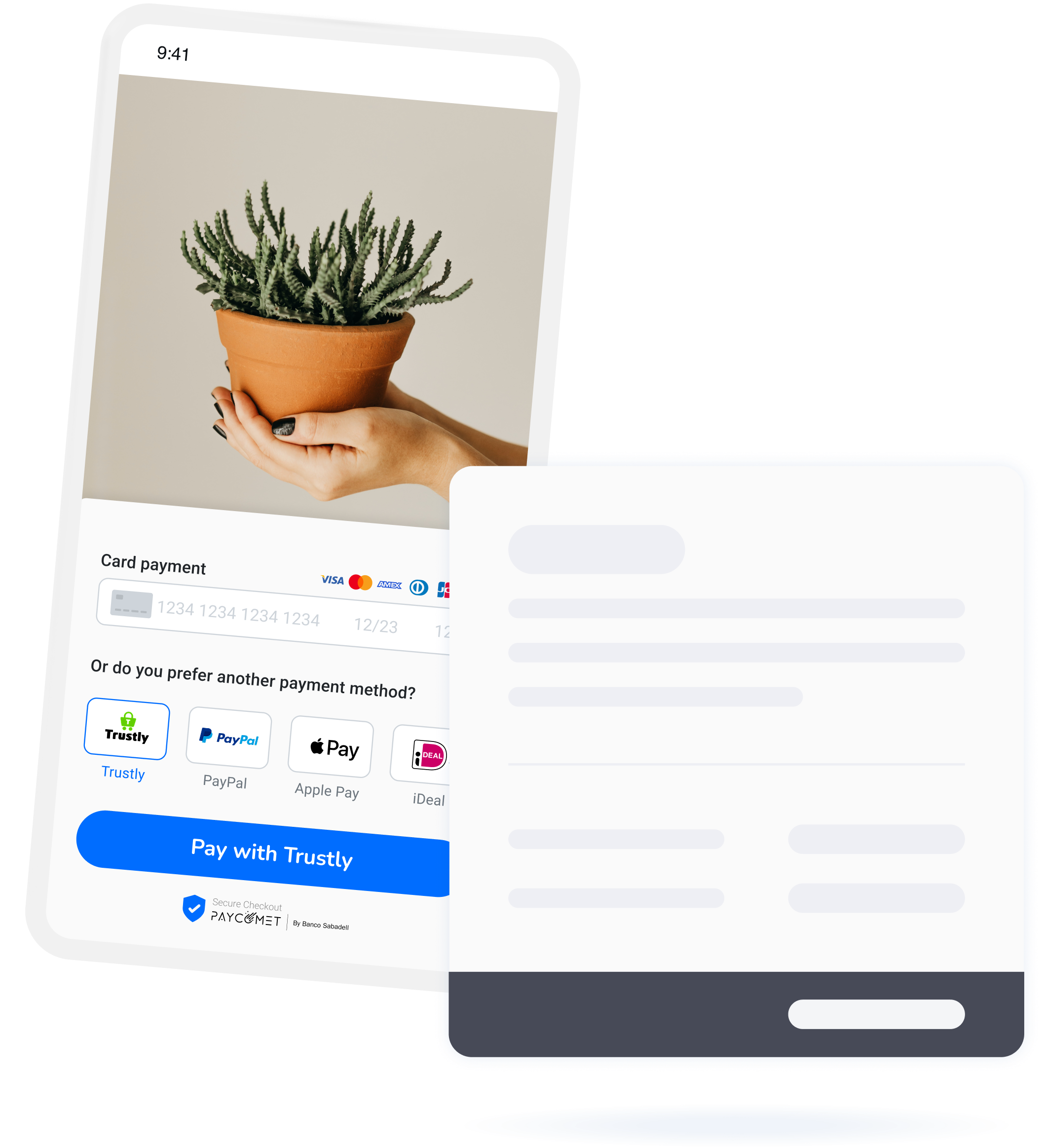 Payment with Trustly on mobile