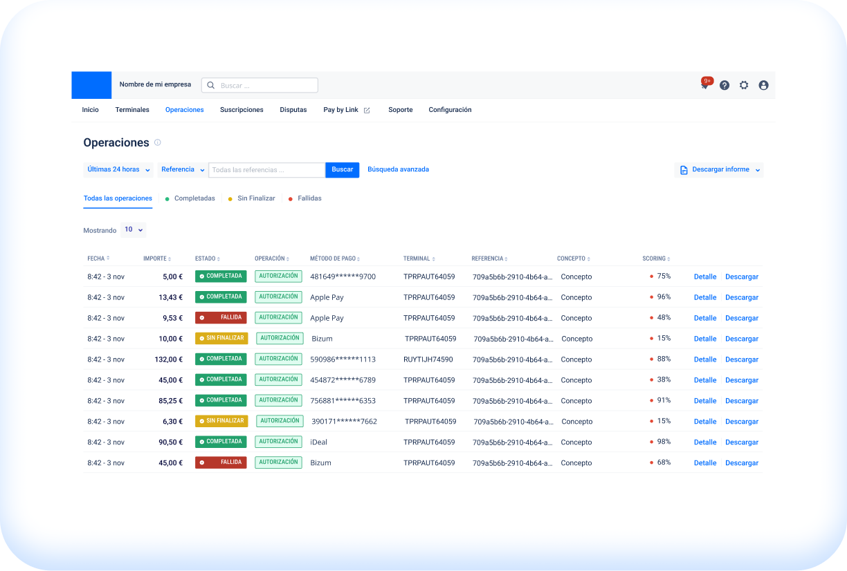 Manage your payments in just a few clicks