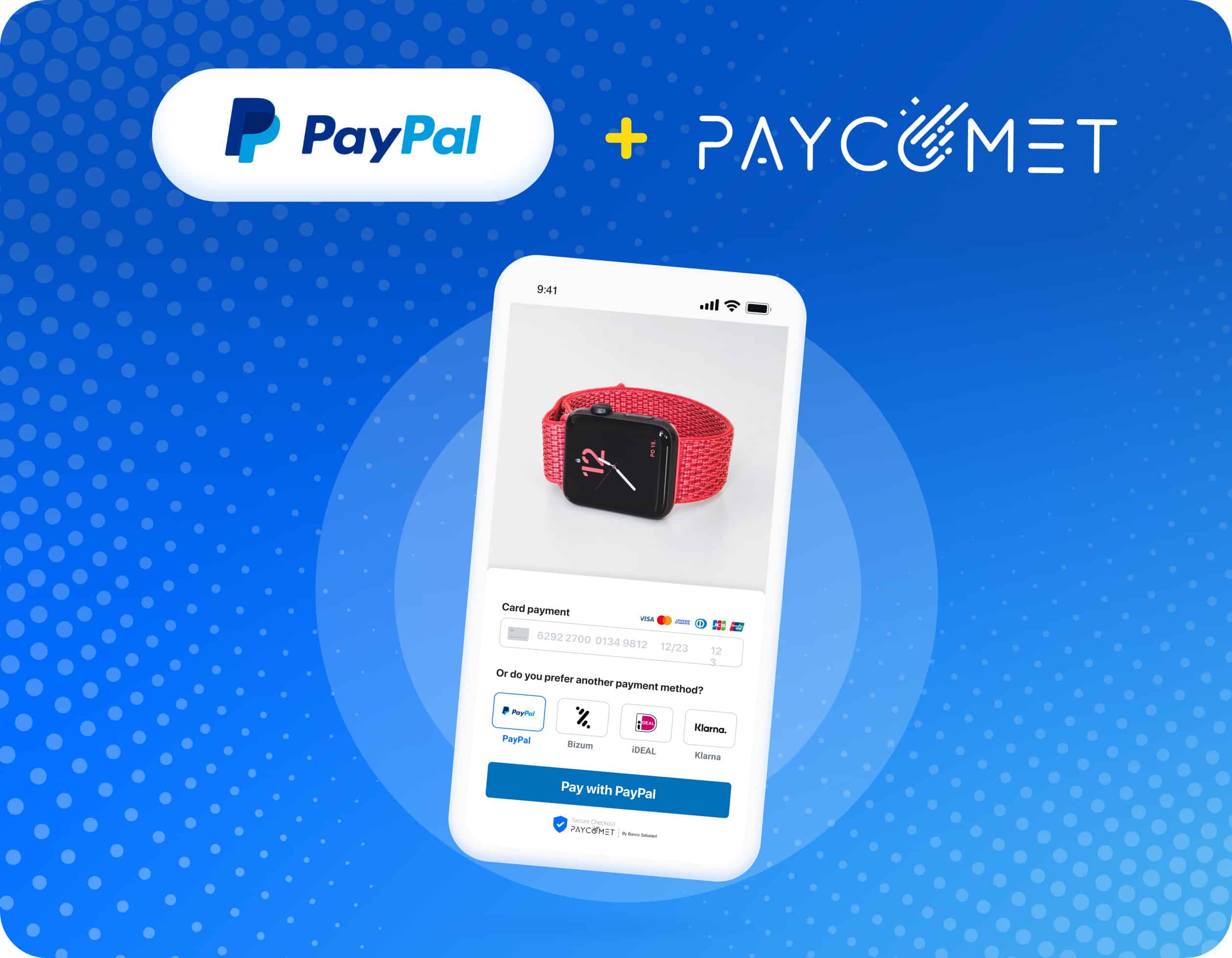 Paycomet ofrece Paypal como método de pago